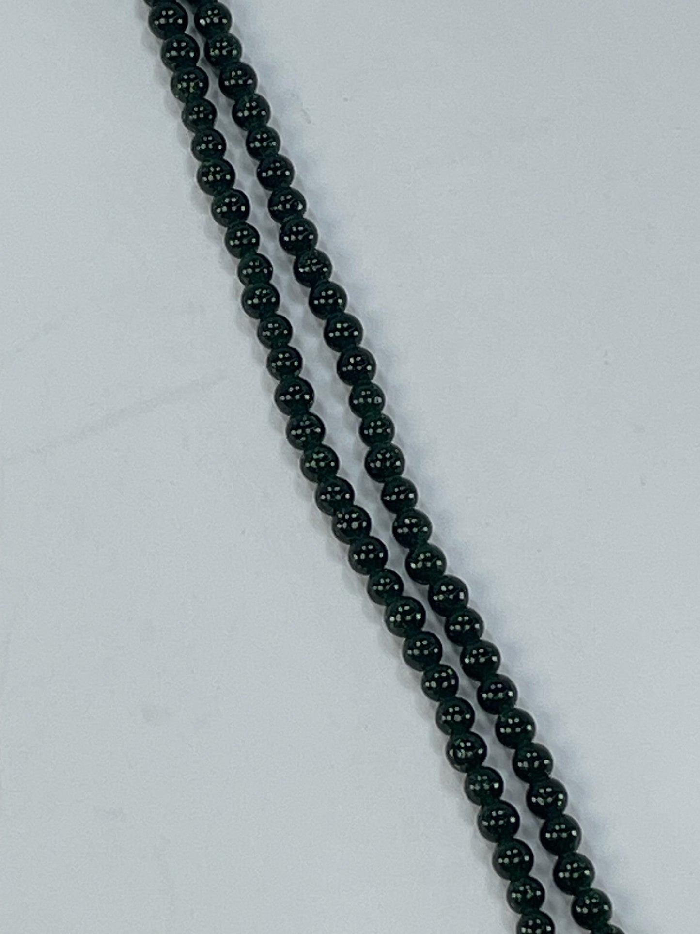 Green Goldstone  4mm, 16" Strand