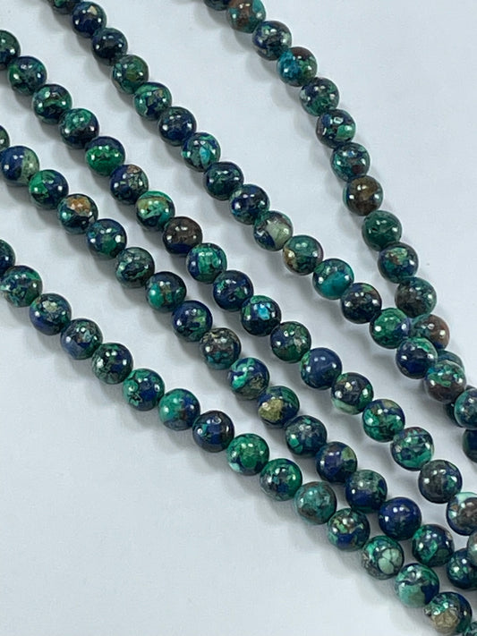 Azurite 6mm, 16" Strand