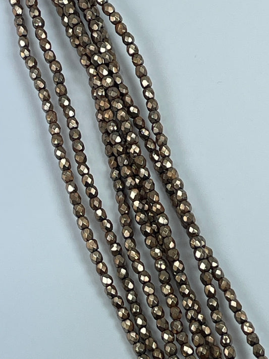 Czech Fac Metal Beige 3mm