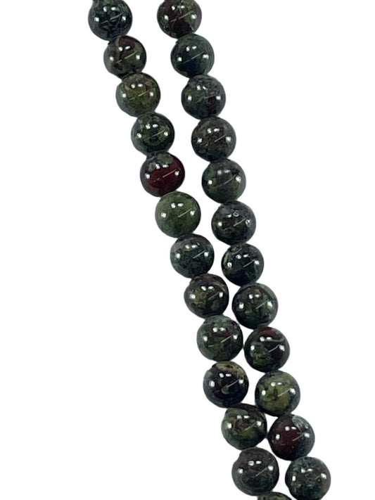 Dragon's Blood Jasper 8mm, 16" Strand