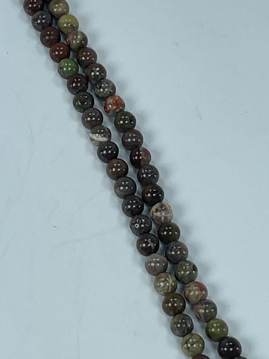 Ocean Agate  6mm, 16" Strand