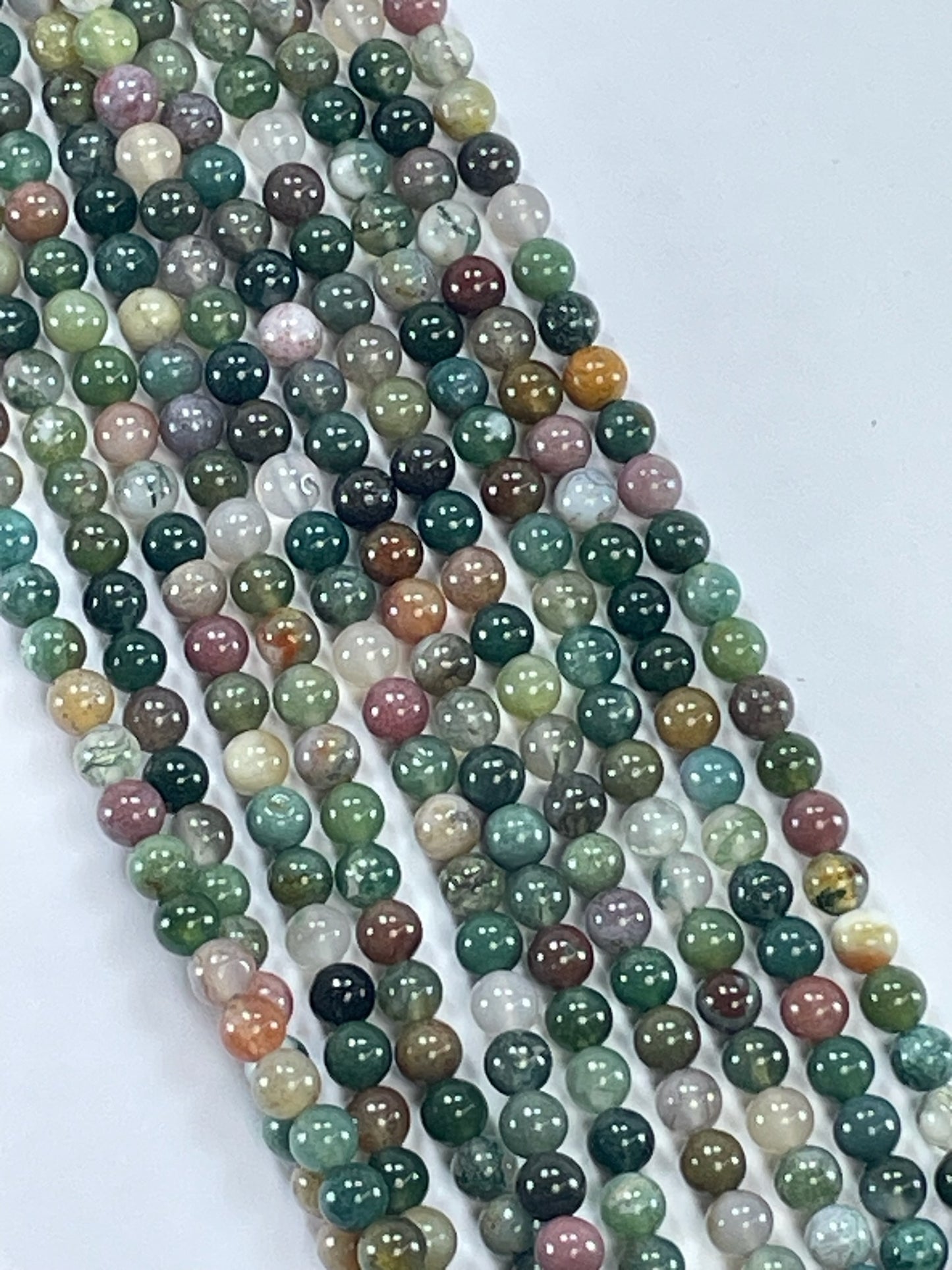 Fancy Jasper 4mm, 16" Strand