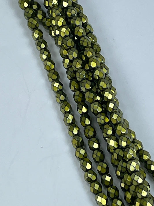 Czech FP - Metal Olivine, 6mm