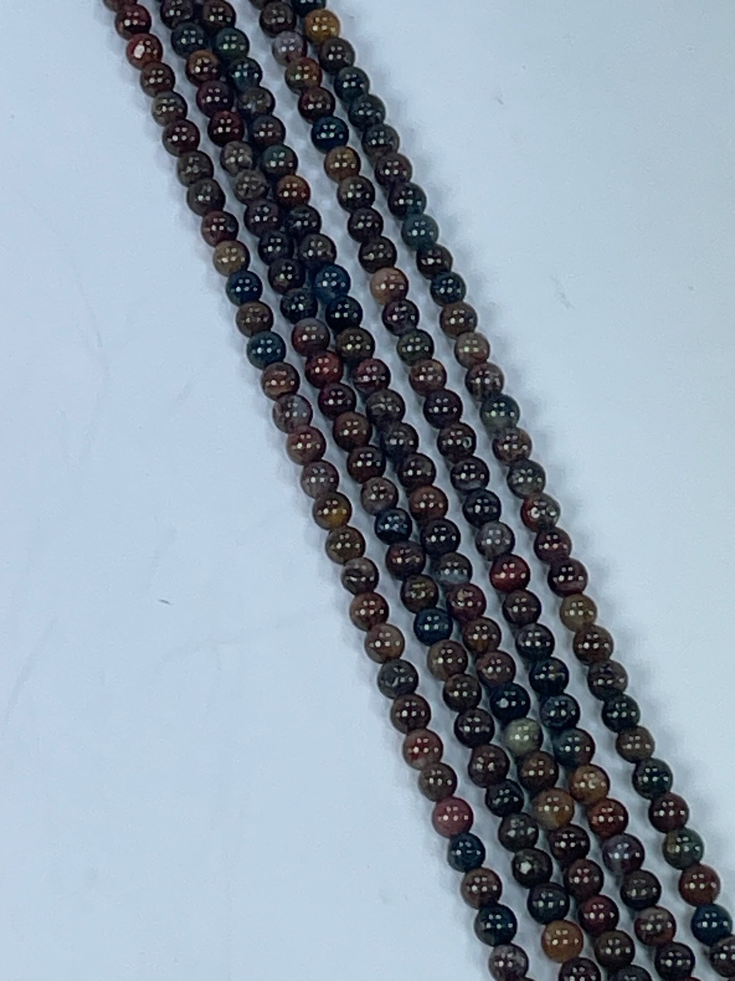 Pietersite 4mm, 16" Strand