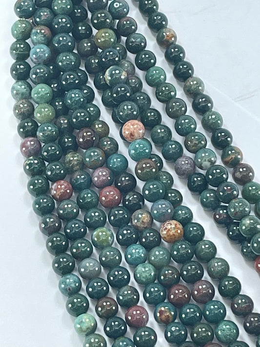 Bloodstone 6mm, 16" Strand