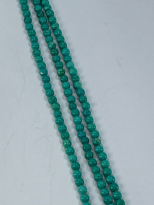 Mag 'Turq', 4mm, 16" Strand