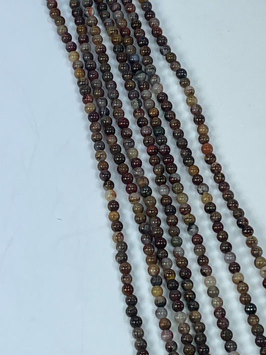 Pietersite 3mm, 16" Strand