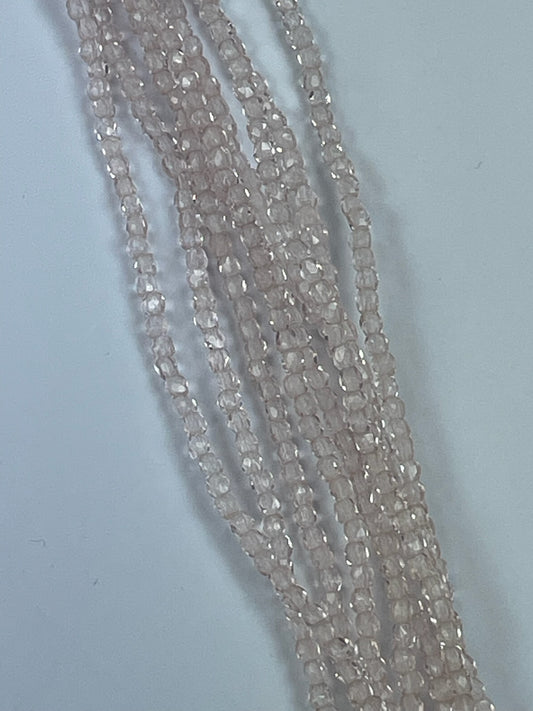 Czech FP - Rosaline 3mm, 6" Strand