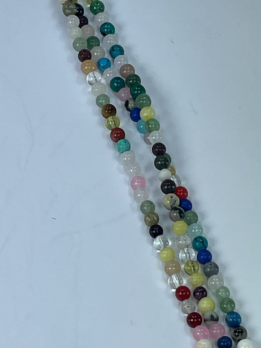 Multi Stone 4mm, 16" Strand