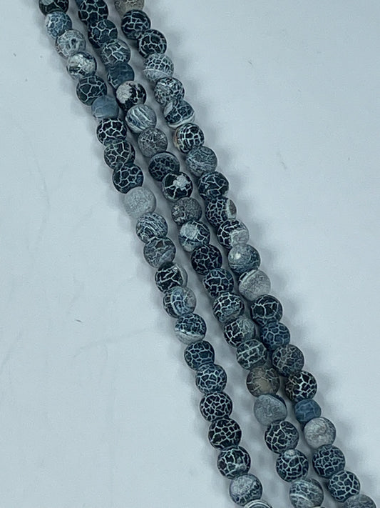 Orbicular Granite, 6mm, 16" Strand