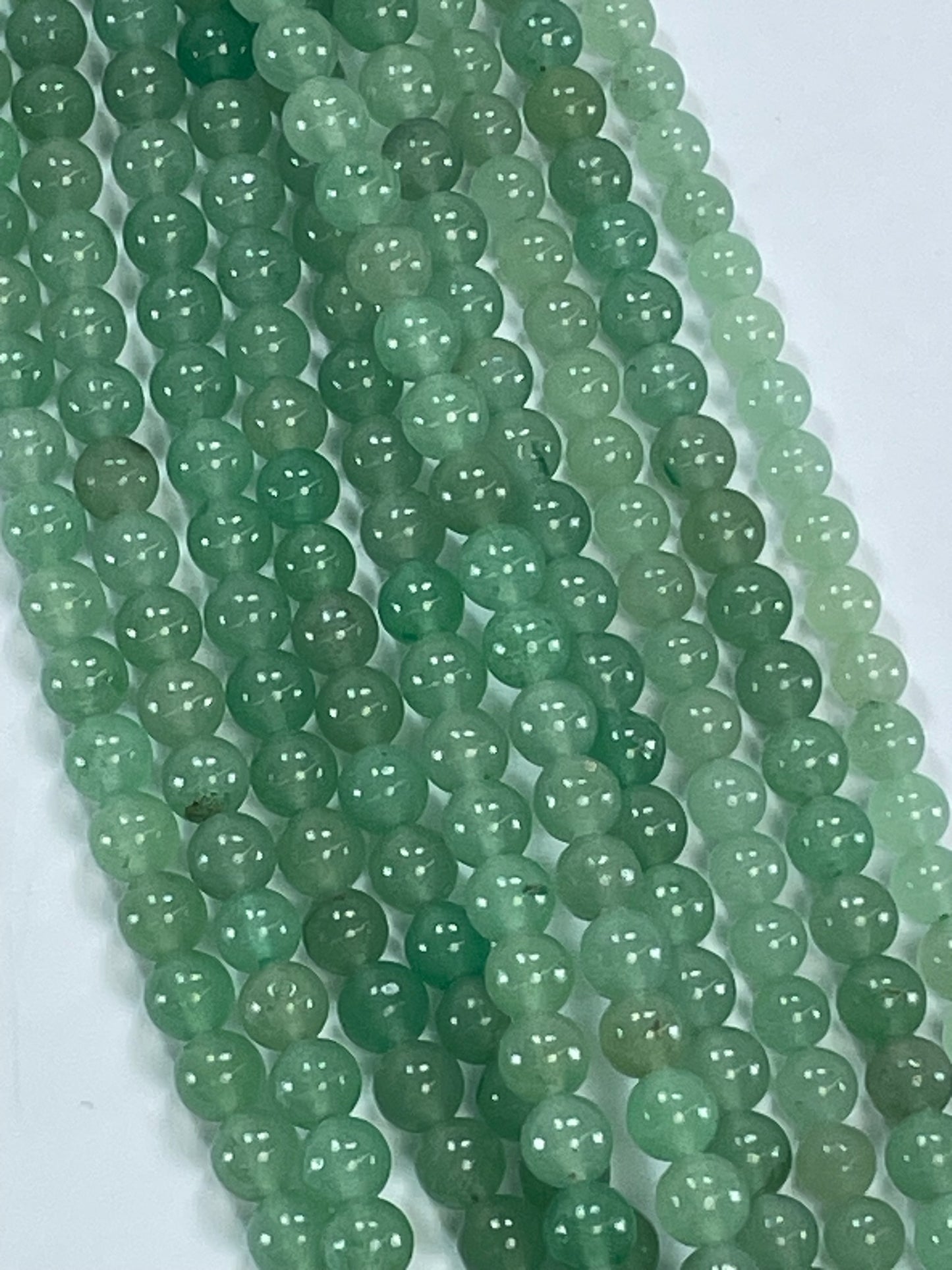 Green Aventurine 6mm, 16" Strand