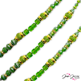 Czech Glass Mixed Strand 7"