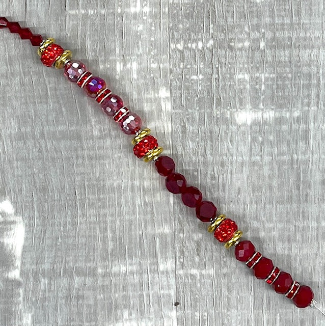 Czech Glass Mixed Strand 7"