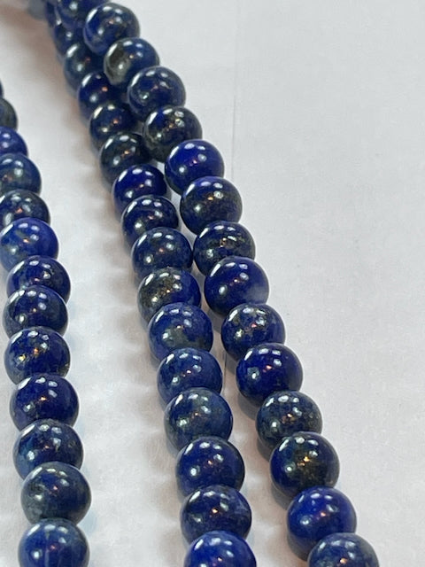 Lapis Lazuli, 6mm, 16" Strand