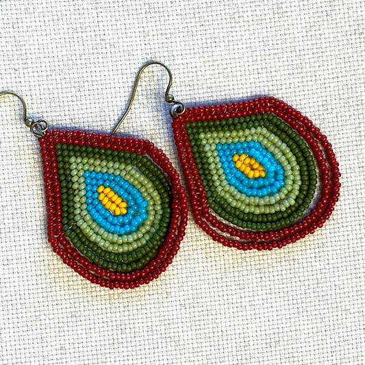 Brick Stitch Drop Earrings Class